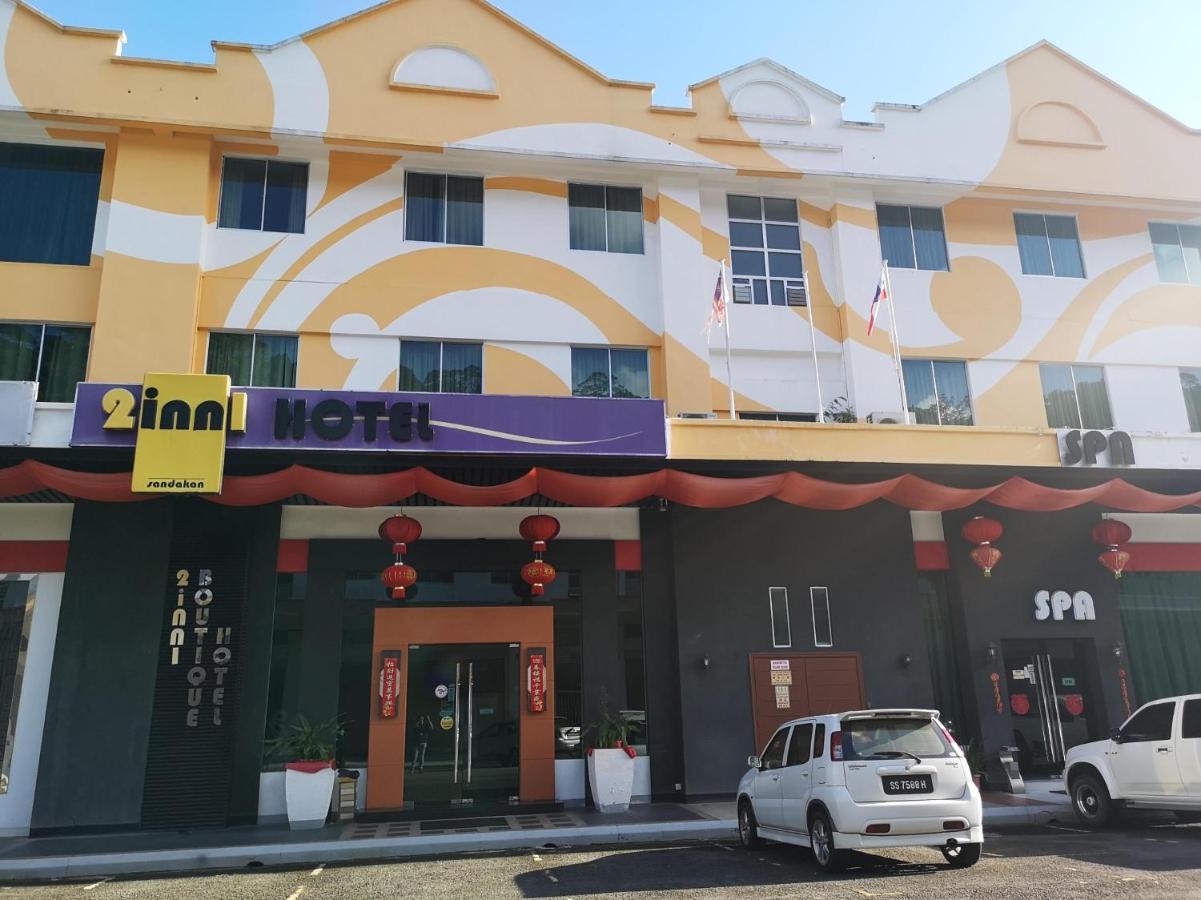 2 Inn 1 Boutique Hotel & Spa Sandakan Bagian luar foto