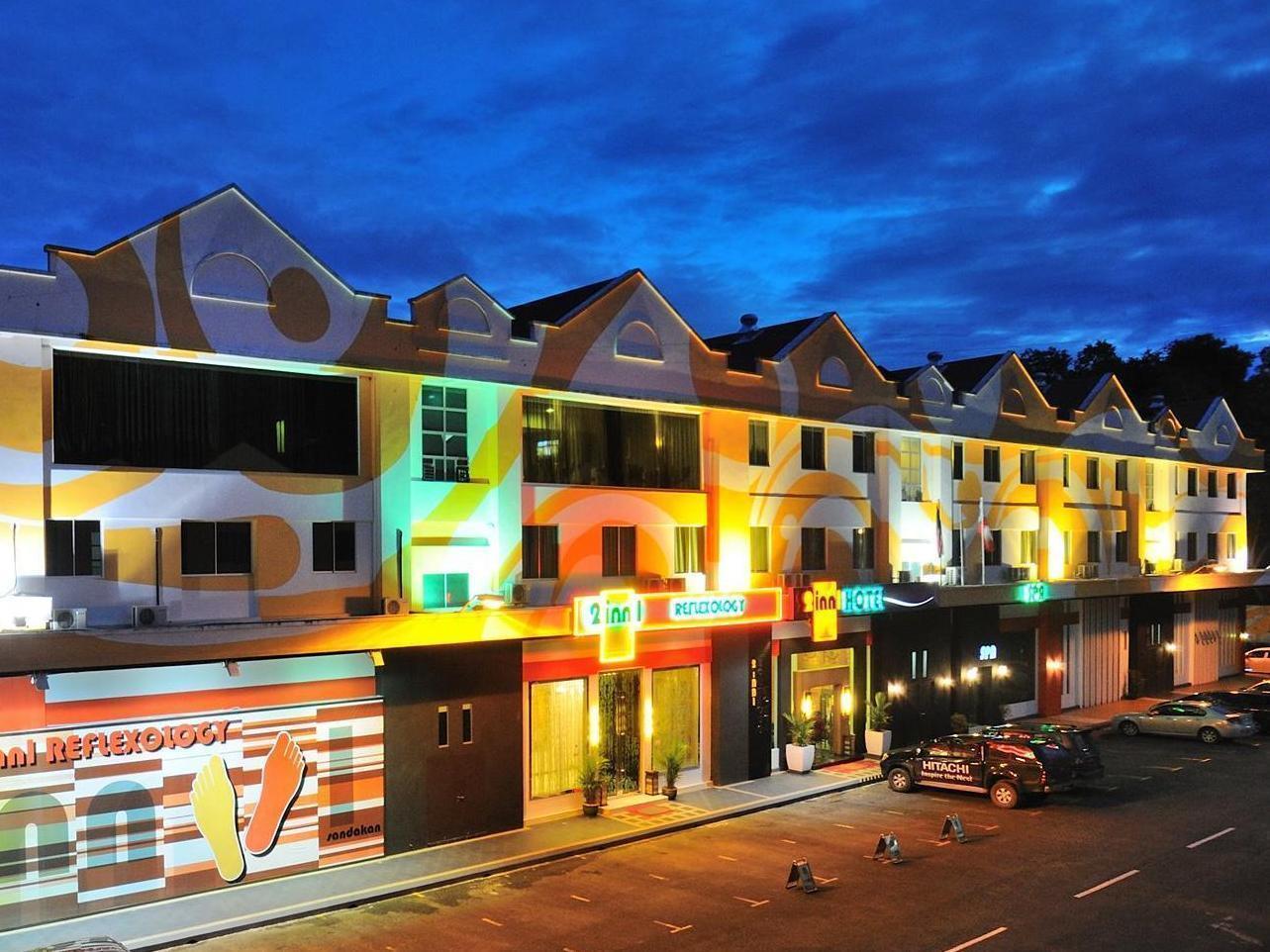 2 Inn 1 Boutique Hotel & Spa Sandakan Bagian luar foto